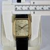 Used [New Battery Replacement/working Item] Seiko Men's Watch Square Gold Japanese Paper Style Dial Vintage SEIKO
