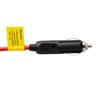 Cable de Extensión de Enchufe de Coche de 3,6 Metros 10A 12V 24V Enchufe Cargador de Coche Cable Adaptador de Enchufe Hembra Accesorios