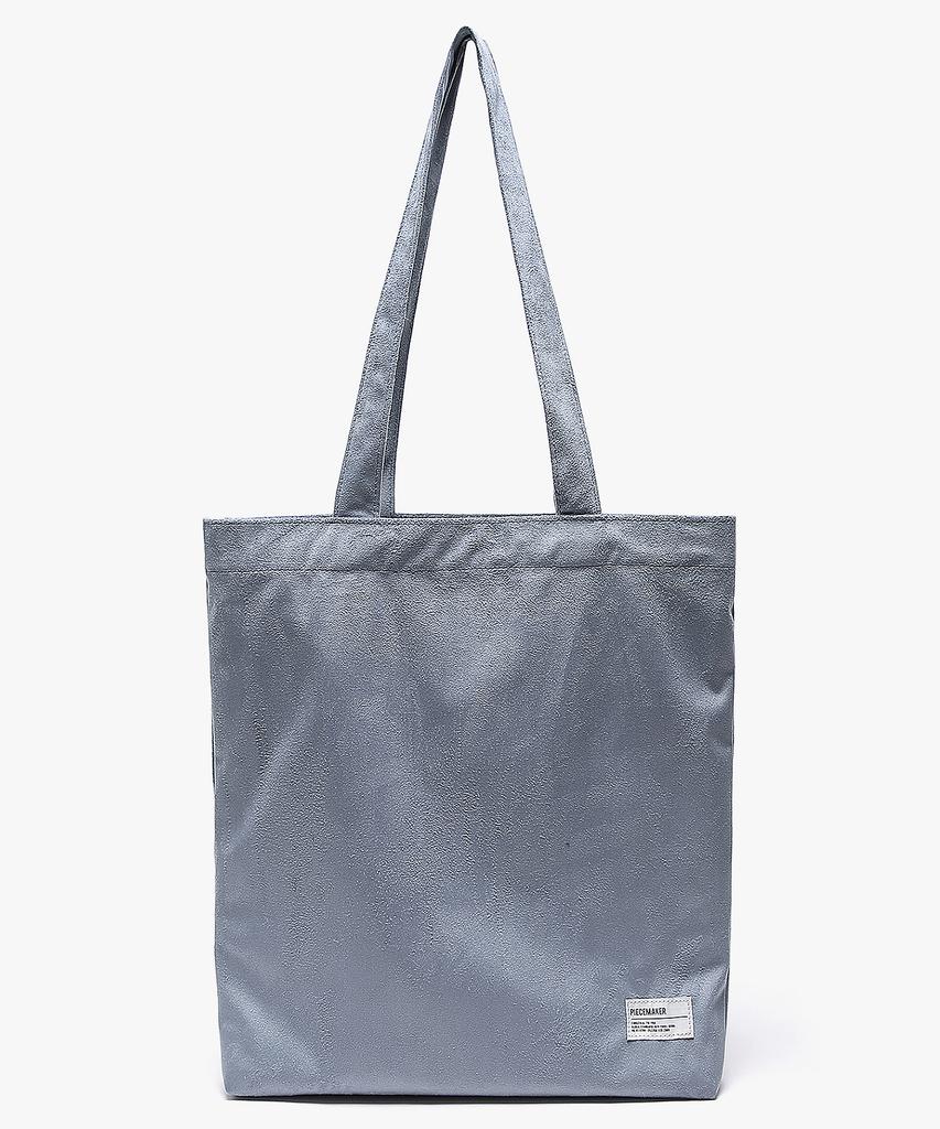 Friedensstifter Wildleder Öko-Tasche (Hellgrau)