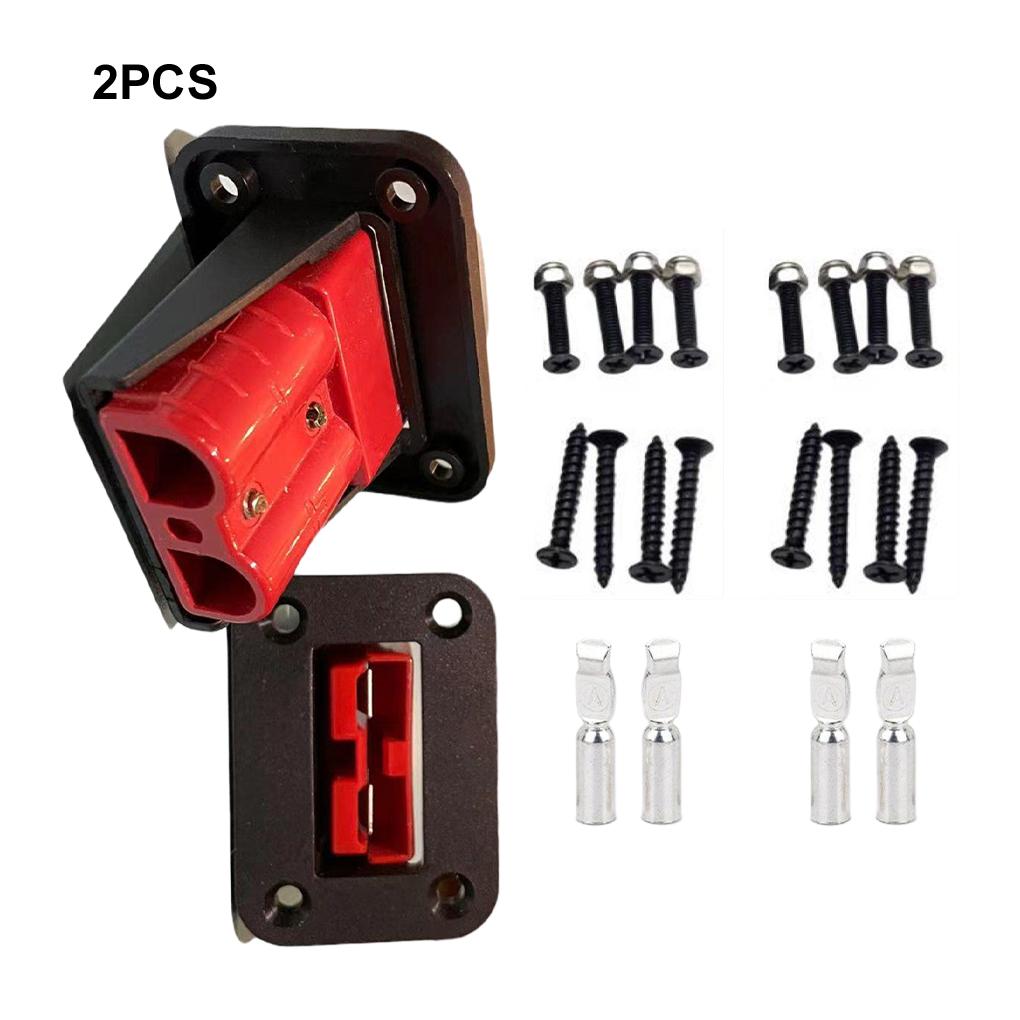 Plug Vehicle Panel 600V50A High Current Charging Connector For Vehicle Plug Base