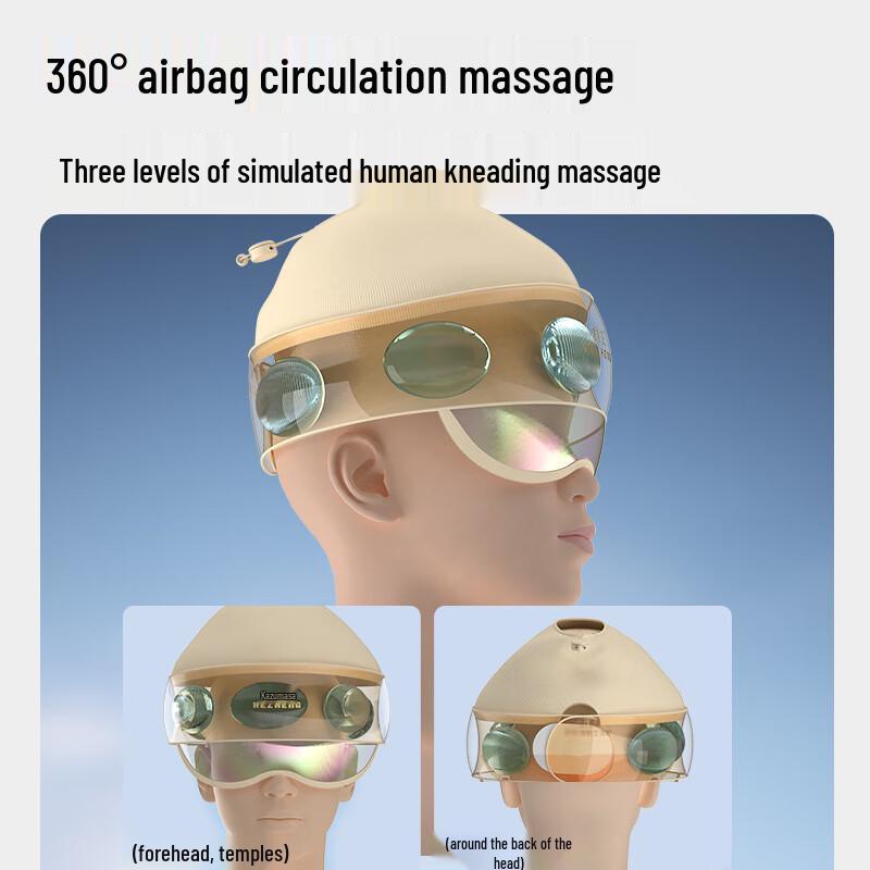 Hezheng Multi-Dimensional Head Massager
