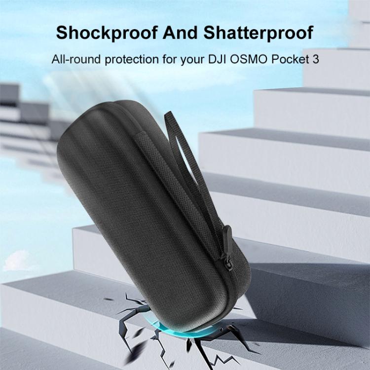 For DJI Osmo Pocket 3 PULUZ Mini Body Bag Portable Oxford Cloth Storage Bag (Black)
