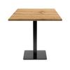 Table - Milan - 70 X 70 Cm - Wood - Matte Finish - Contemporary Style