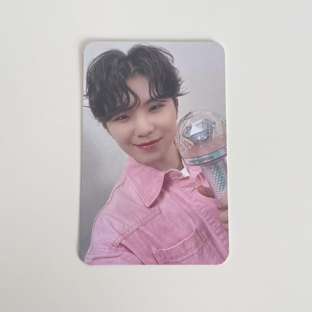 

[USED] SEVENTEEN Woozi Trading Card, Carat Zone, Authentic