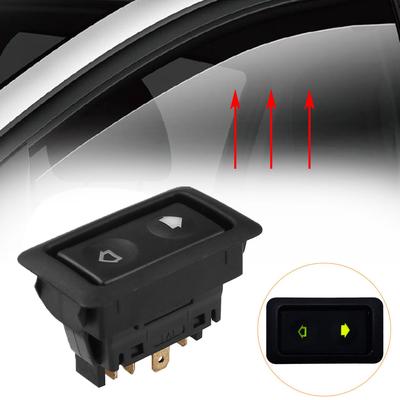 Universal Auto Car Power Window Glass 6Pin 12V 24V ON/OFF SPST