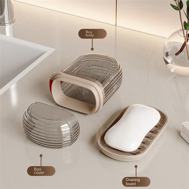 Travel Soap Box Soap Storage Portable Cover Sealed Soap Travel Carry