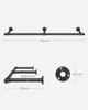 Wall-mounted hanger bar - HSR104B01
