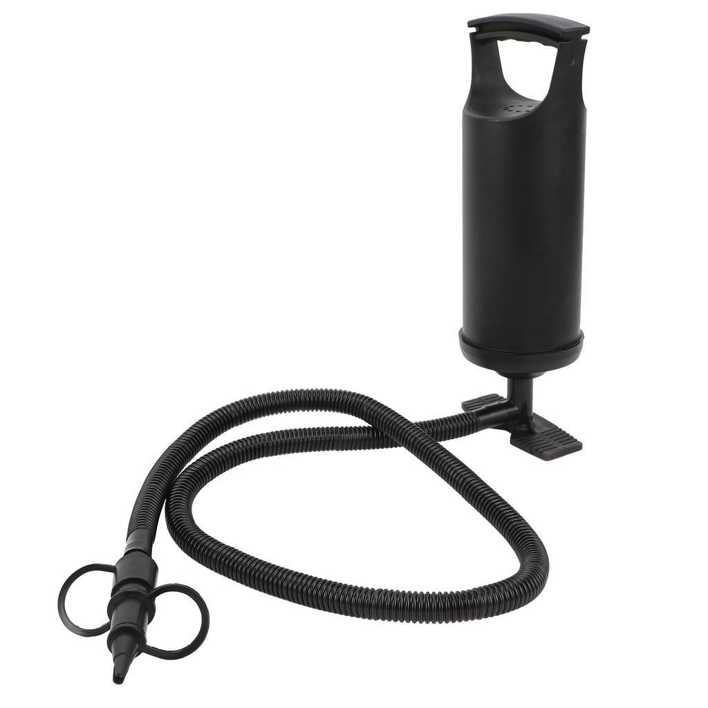 Manuelle Luftpumpe PVC mit 3 Luftdüsen Schnelle Handpumpe für aufblasbare Matratze Poolspielzeug
