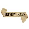 European & American Glitter Princess Birthday Sash for Girls