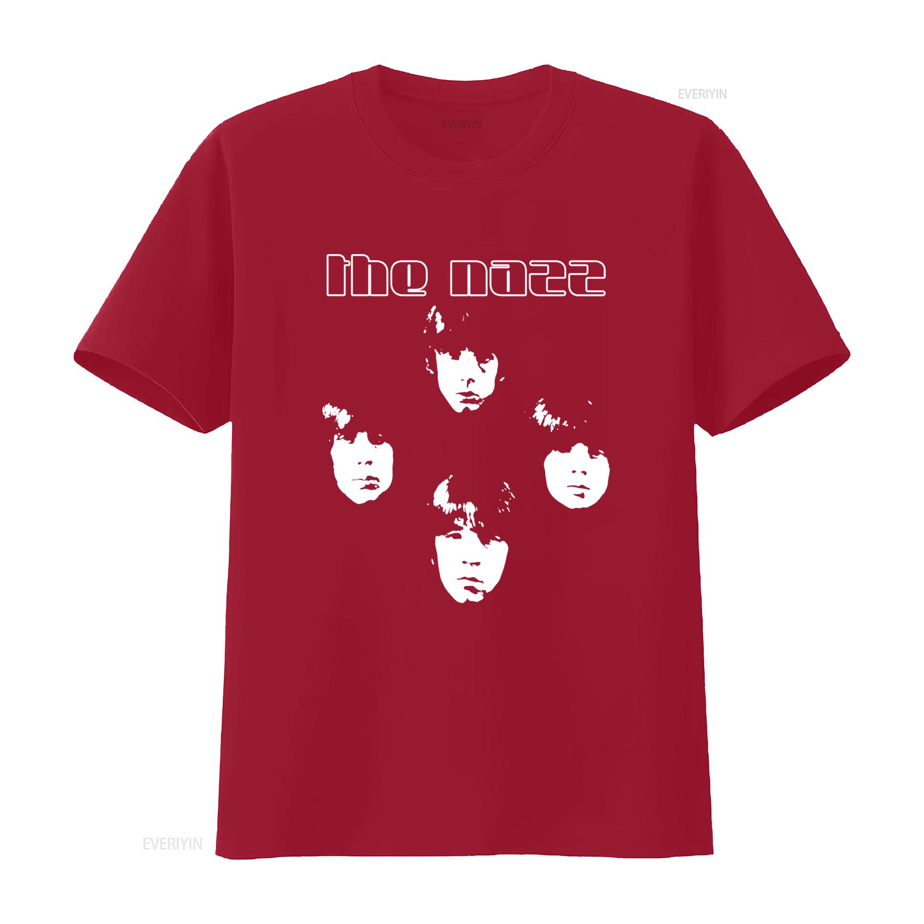 The Nazz Band T Shirt Vintage Rock Design for Music Lovers vintage Washed Stretched Slightly Top For Everyday Wear S