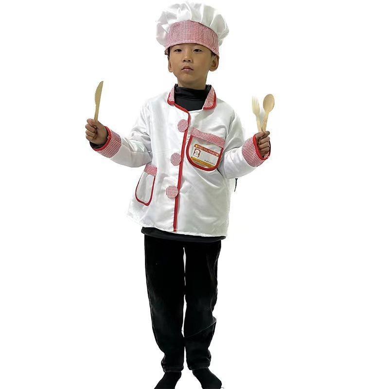 Halloween Children's Chef Costume Chef Costume Cosplay Stage Performance Costume