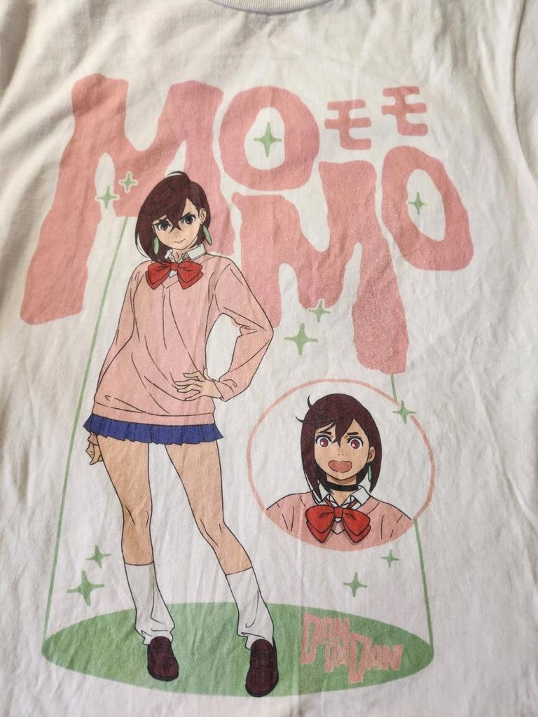 Anime Dandadan Momo Ayase Boyfriend-Fit Mädchen-T-Shirt NT102 KOSTENLOSER VERSAND