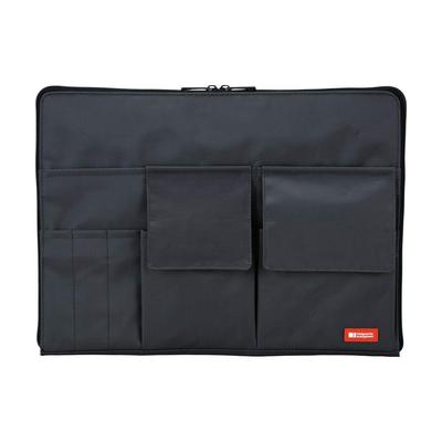 LIHIT LAB Organizer wewnętrzny do torby A4, Czarny, Model A7554-24