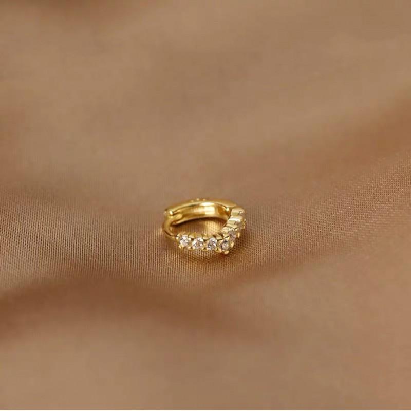 Minimalist Gold Ear Cuffs Studs Set Women Sterling Geometric Tiny Earring Collection 2026 Trend