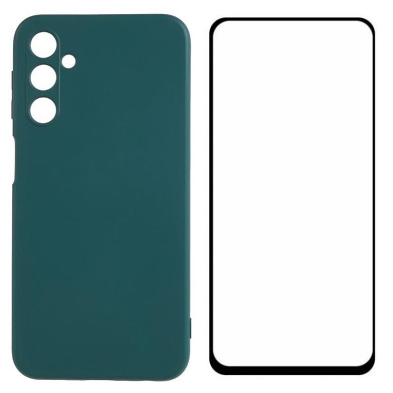 For Samsung Galaxy A54 5G Case with Screen Film TPU Phone Cover (Precise Cutout)