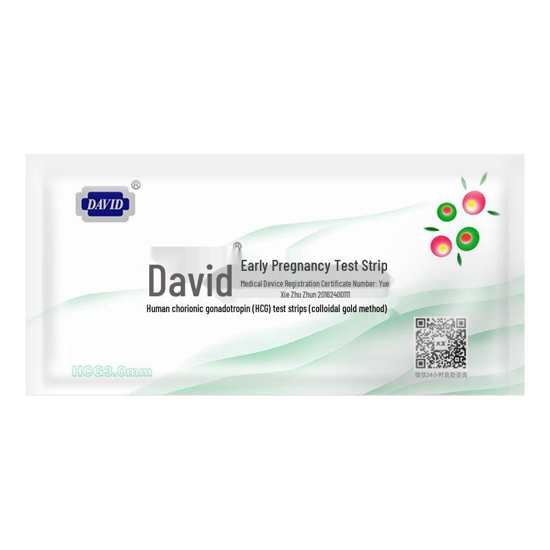David Early Pregnancy Test Strips - 10 Pack HCG Test for Women
