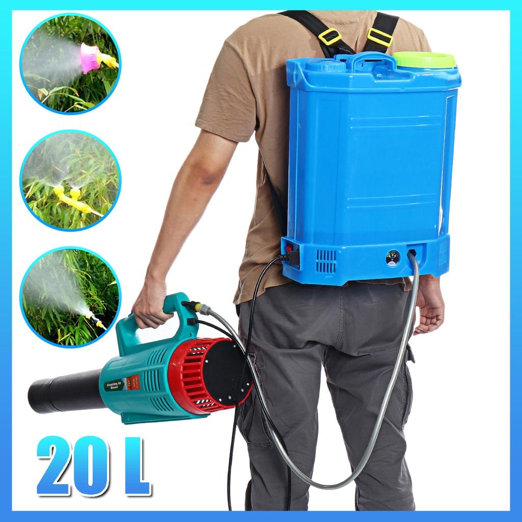 220V Electric Sprayer Intelligent Agricultural Pesticide Dispenser Garden Equipment Rechargeable Lead Acid Battery 20L