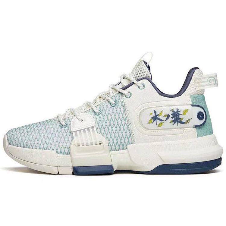 Anta Craze 2 Textile, Synthetic Leather Cushioning Slip Resistant Abrasion Resistant Low Top Basketball Shoes Men's 112141640S-5