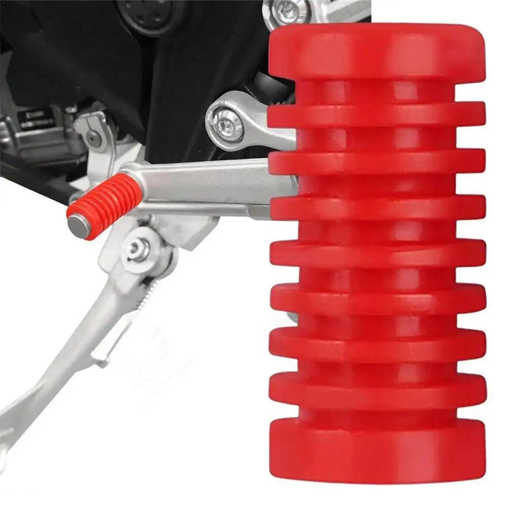 Motorcycle Gear Shift Lever Foot Pad Pedal Rubber Cover Universal Pedal Cover Shifter Lever Pad for Yamaha Suzuki Kawasaki Honda