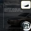 2Pcs Car Blind Spot Mirror Adjustable Round Glass Convex Rearview Side Mirrors