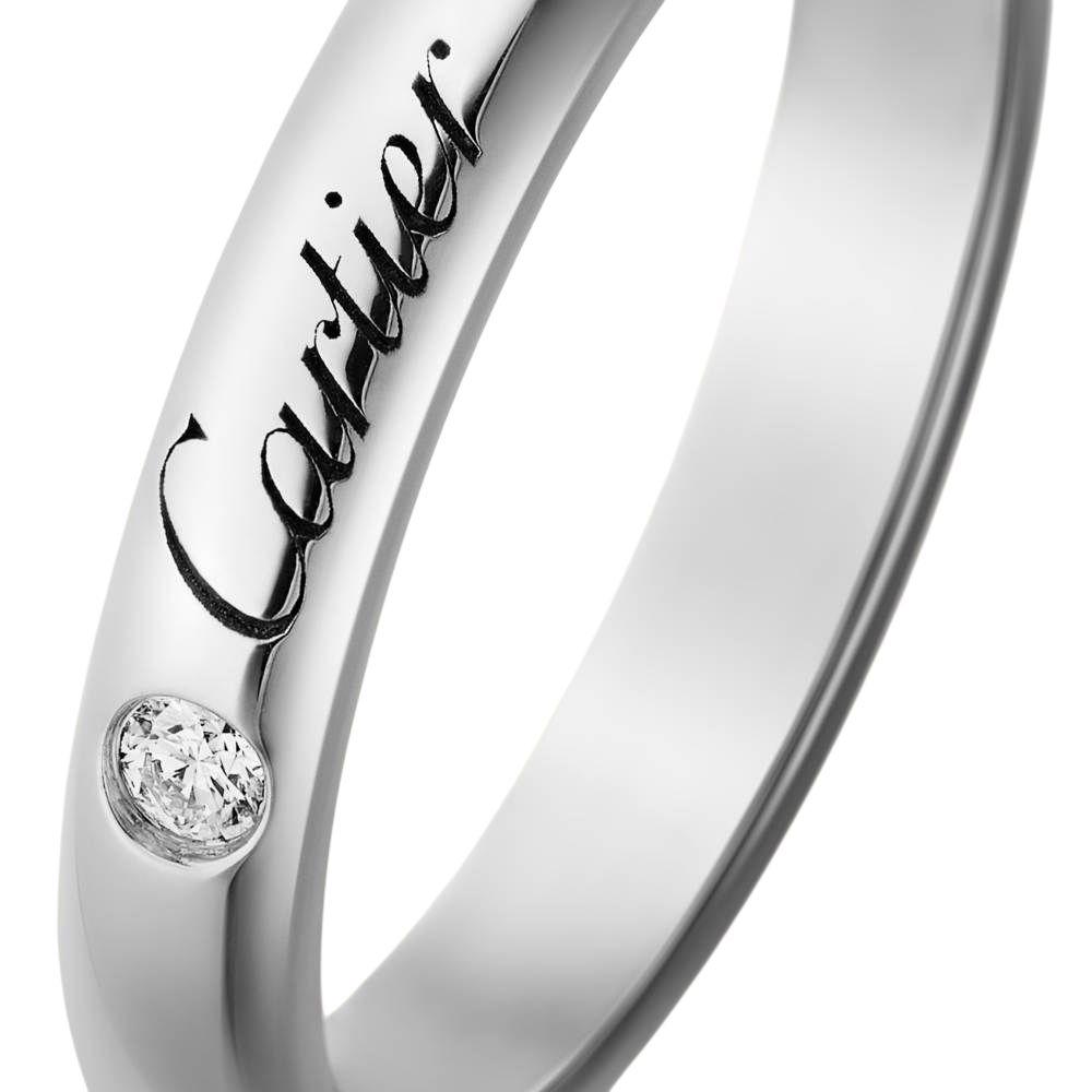 Cartier C De  Classic Letter Ring Unisex rings B4232200