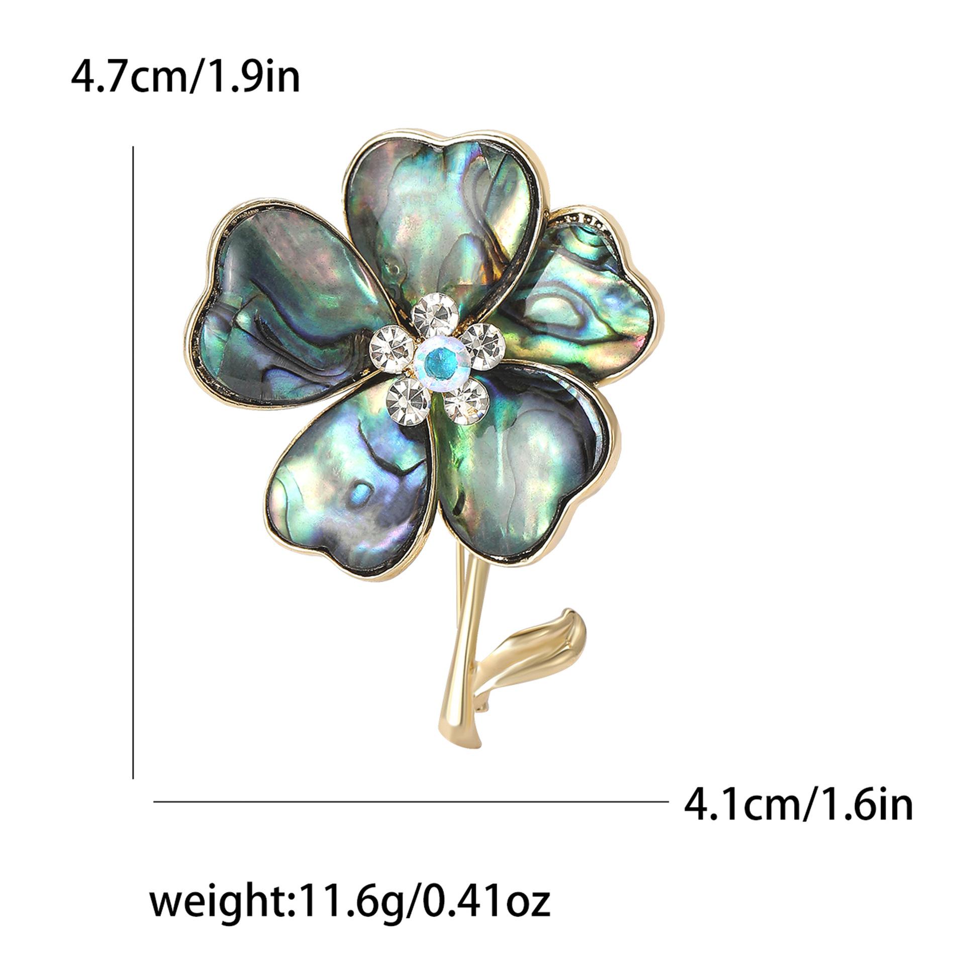 

Модная ретро-брошь в виде ракушки из сплава, цветок, брошь высокого класса, женская рубашка, корсаж, ювелирные изделия, булавка