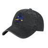 Curacao  Football Cup Map Baseball Caps Vintage Distressed Washed  Sun Cap Unisex Outdoor Workouts Adjustable Hats Cap