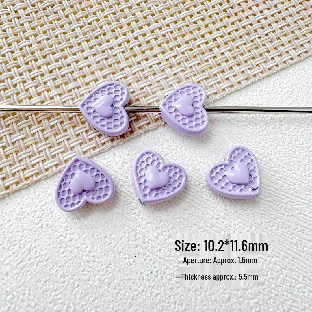Macaron-Color Heart Butterfly Handmade Beaded Bracelet Jewelry in Gift Box Single Item Price