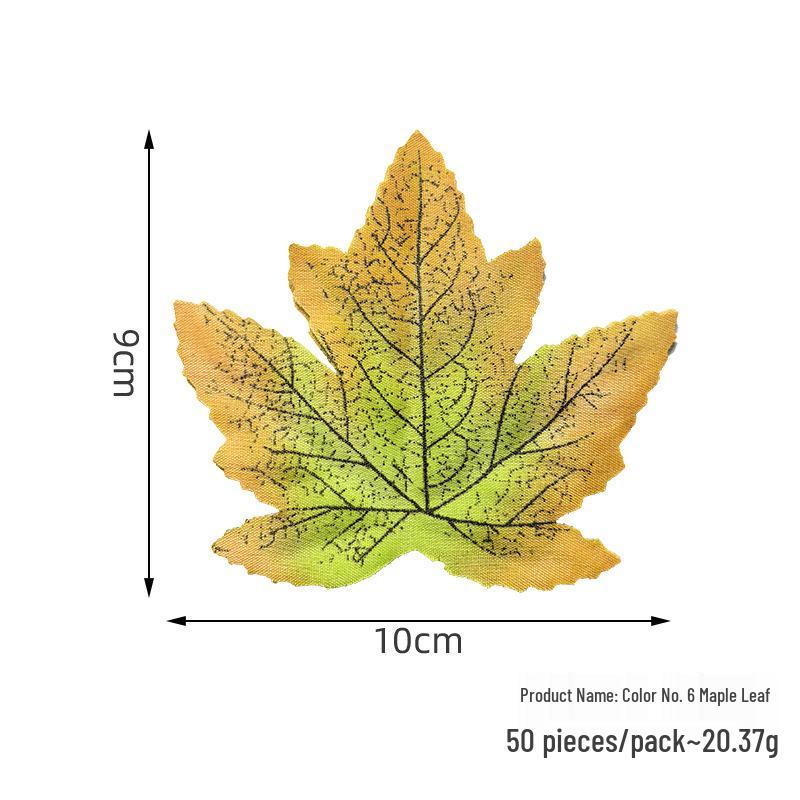 

Maple Leaf Photo Prop: Autumn Red Leaf for Wedding & Halloween Decoration