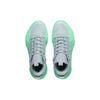 New LiNing All City 11 Cushioning Anti Slip And Wear Resistant Low Top Basketball Shoes Men's Gray Green ABAT031-1