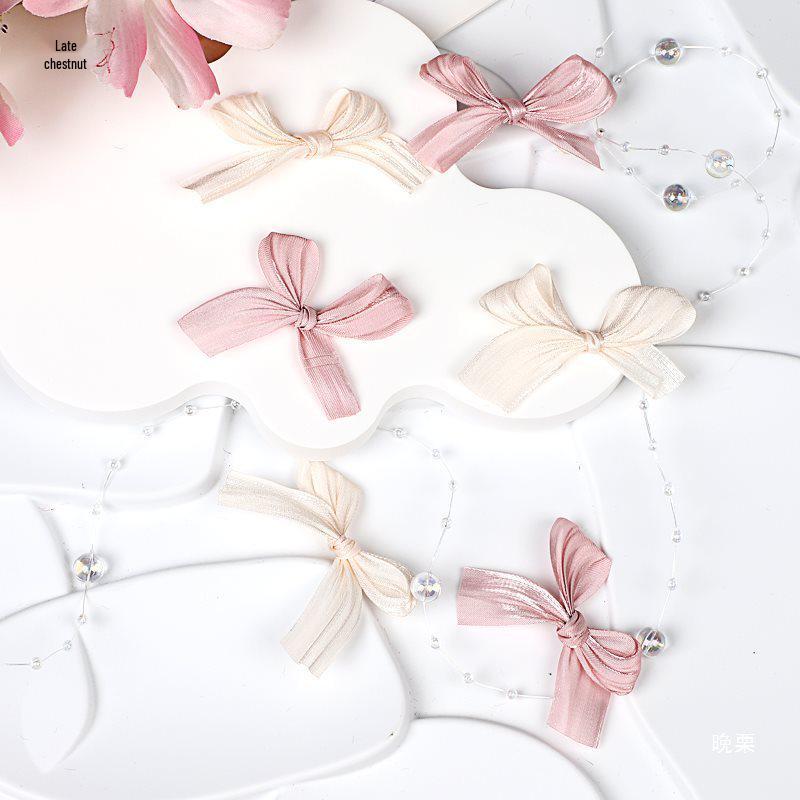 Deluxe Handmade Bow Tie & Lace Trim DIY Set for Accessories