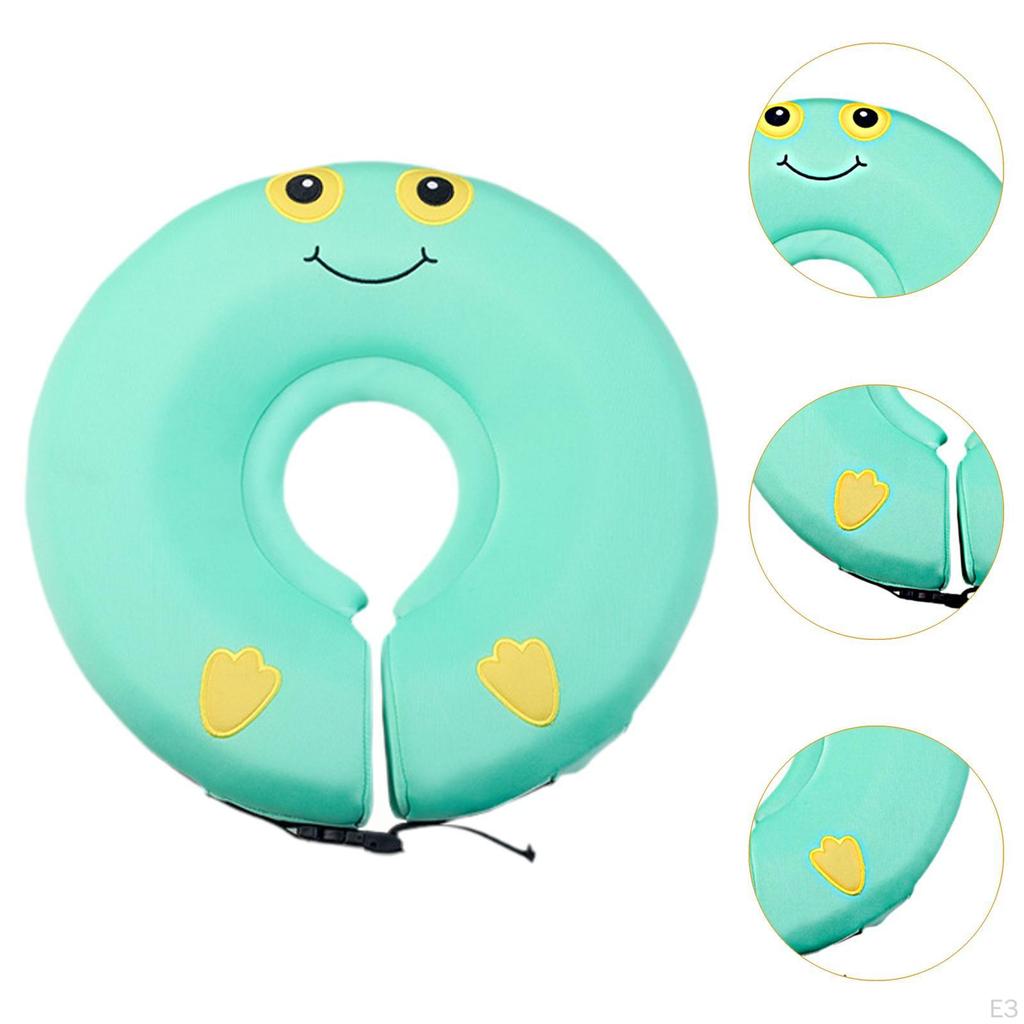Baby Pool Float Non Inflatable Swim Training for Infants Kids Yellow