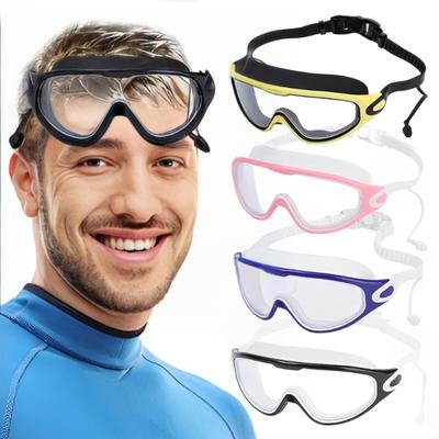 Occhialini da Nuoto Professionali Anti-Appannamento Occhiali da Nuoto Adulti Snorkeling Immersioni Occhialini Regolabili Binocoli Occhiali da Acqua