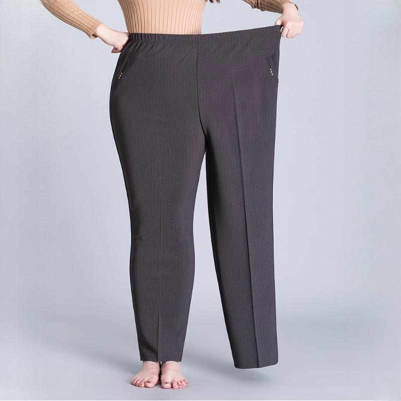 XL-8XL Casual Oversize Pants Women High Waist Long Loose Trousers Ladies New Spring Autumn Pants Women Elastic Pants