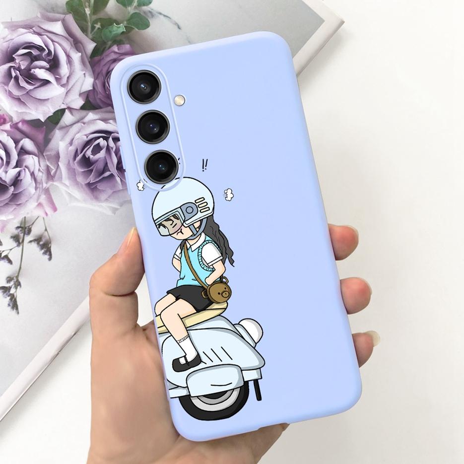 For Samsung Galaxy A55 Case A15 A25 A35 5G Stylish Candy Painted Cover Soft TPU Phone Case For Samsung A15 Galaxy A25 2023 Shell