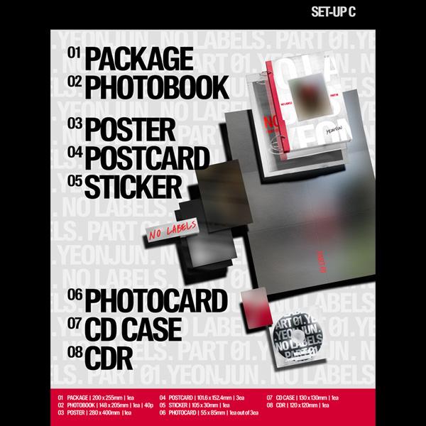[Pre-order] YEONJUN - NO LABELS: PART 01 Random