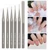 Nail Art Pen 6/9/12/15/18MM Non-slip Liner Brush Gel Nail Painting Art Design Pen Long Lines Thin Details Fine Drawing Nail Dotting Painting Tool