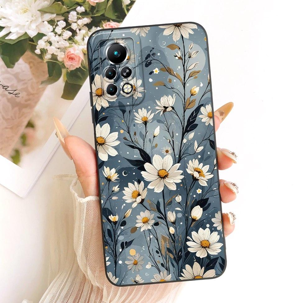 For Infinix Note 11S X698 Casing For Infinix Note 11 Pro X697 Case Fashion Cartoon Cute Funny Painted Silicone Cover