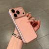 Transparent Bayer second change 17 matte suitable for Apple 16Promax mobile phone case IP15 with lens film 14 soft 13 sets