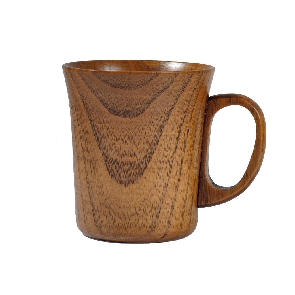 New Wooden Cup Log Color Handmade Natural Wood Coffee Tea Beer Juice Milk Mug