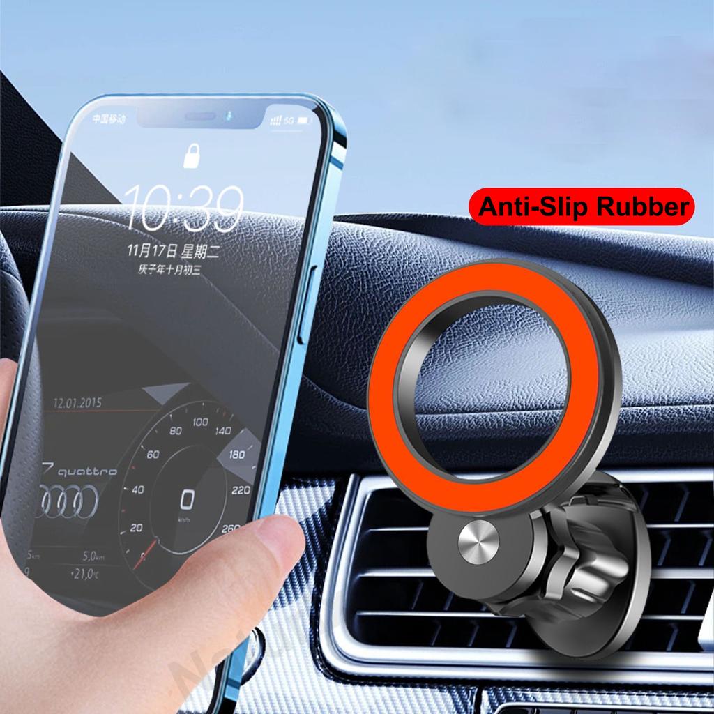 Magnetic Car Air Vent Phone Holder Mount Compatible with MagSafe Strong Magnet for iPhone 17/16/15/13/12 Cell Phone Car Stand