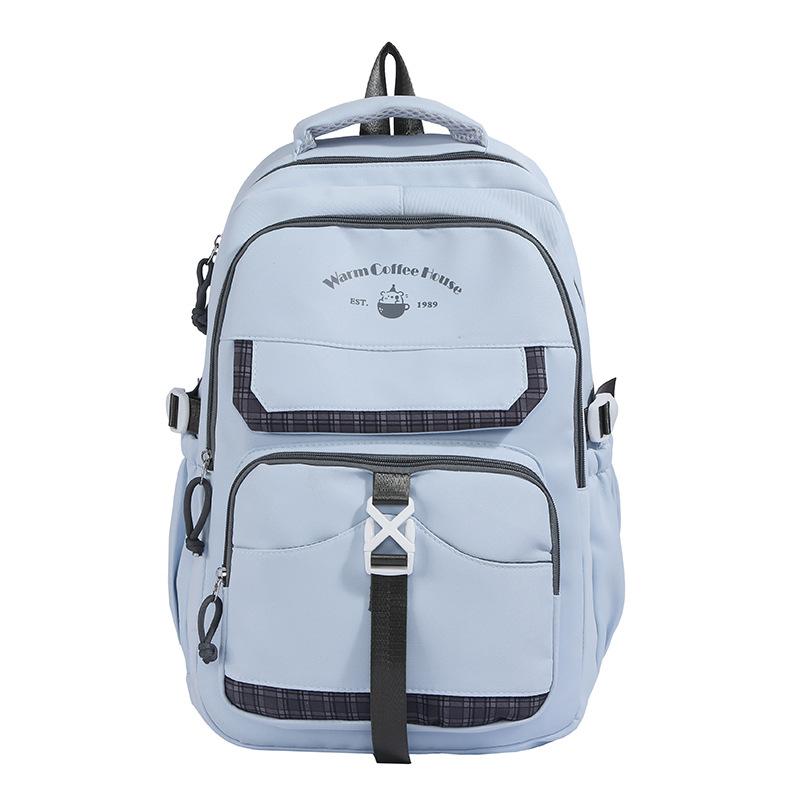 Schoolbag1011 new Japanese ins high value college style junior high school students multi-compartment lightweight backpack women's schoolbag