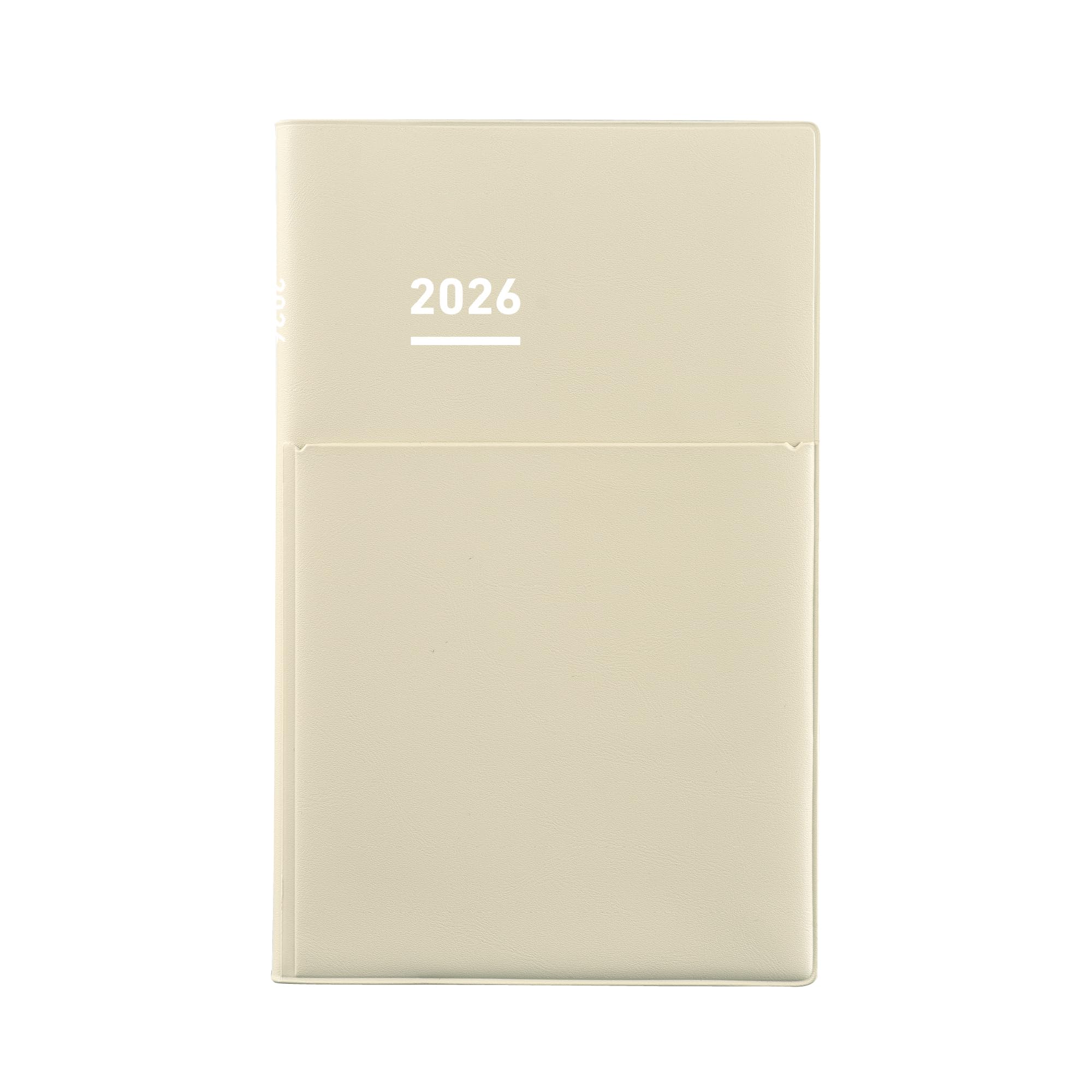 

Kokuyo Jibun Techo Biz Planner 2026 Monthly A5 Slim Light Beige December Ni-JB1LS-26 (Starts 2025)