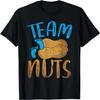 Baby Party Gender Reveal Party Team Nuts Funny Gender Reveal T-Shirt