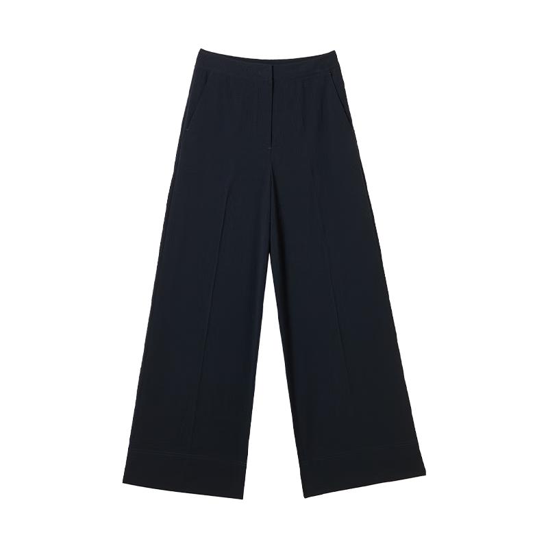 Langzi Women's Wool Blend Straight-Leg Dress Pants
