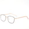 Japanese Thin Frame Full Metal Frame Glasses Box Flat Light Harajuku Style Xiaoqing Literary And Art Fan Frame Retro Tide