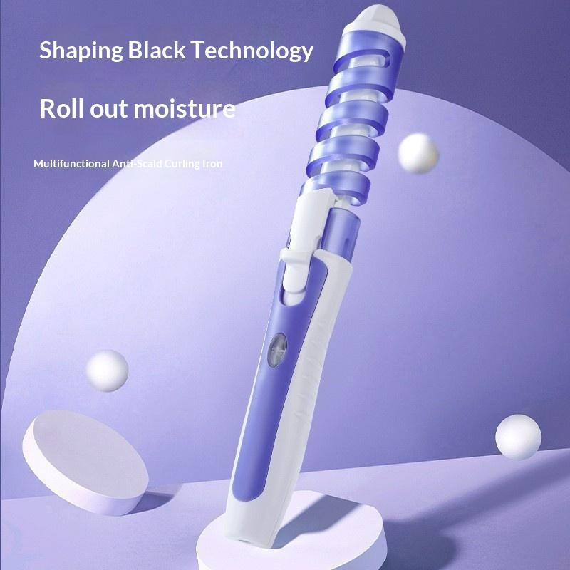 Portable Automatic Rotating Magic Ceramic Styling Tool Electric Hair Curler Home Salon Anti-Perm Spiral Curler