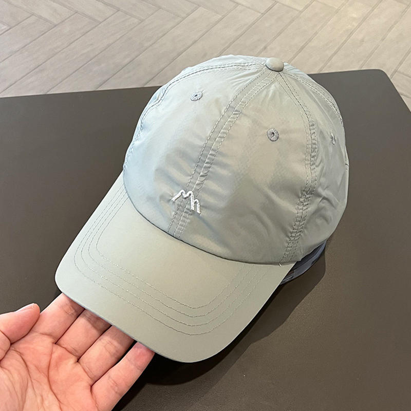 Quick-Drying Baseball Caps For Women Men Solid Color Baseball Hats Outdoor Sports Sunscreen Thin Women's Hats