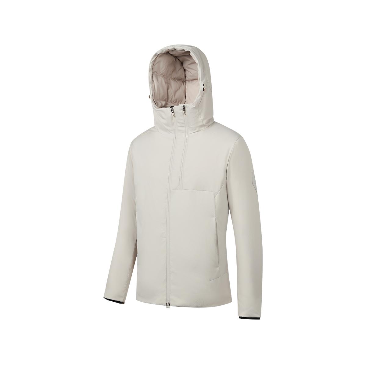 Saucony Down Jackets Men s Pearl Gray Hooded Moderate SA2250DJ10C-GR138 XL