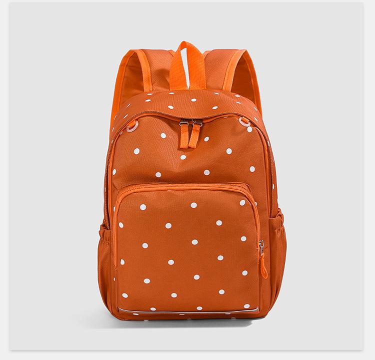 Schoolbag, niche girls' travel backpack, cute star print backpack, transparent patchwork doll bag, sweet student backpack for girls
